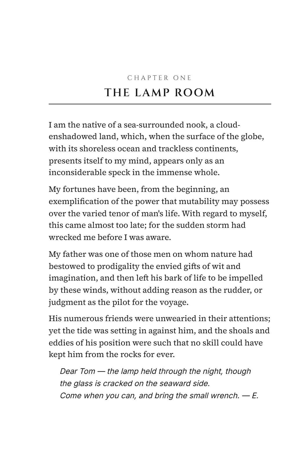 Lectern — A serif body under sans headings, with room for notes. Academic writing.